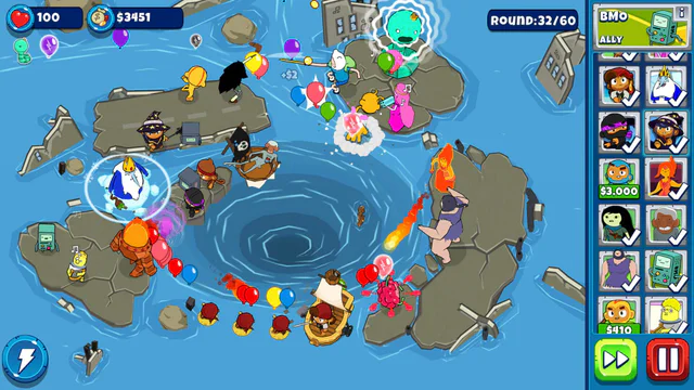 Bloons Adventure Time TD - Screenshot 2