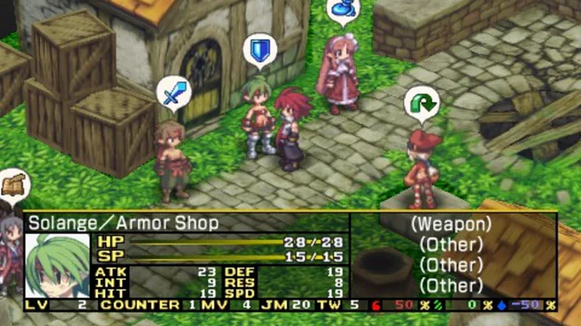 Disgaea 2: Dark Hero Days - Screenshot 1