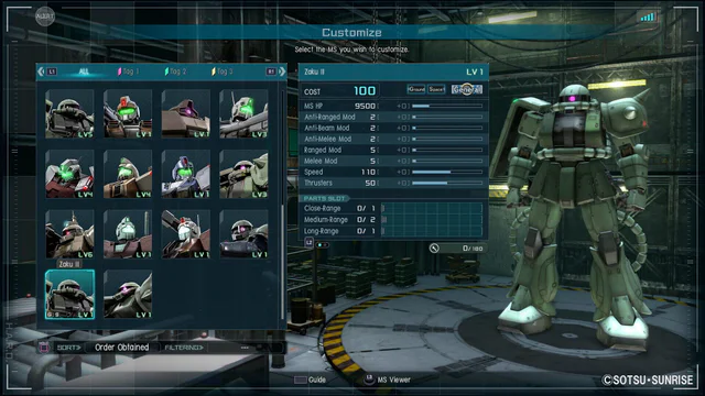 Mobile Suit Gundam Battle Operation 2 - Screenshot 2