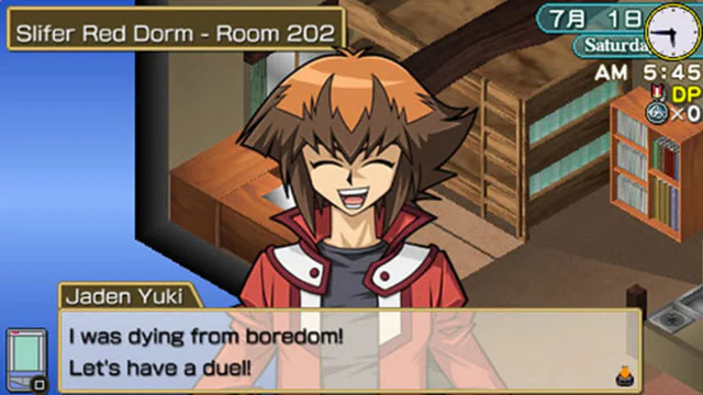 Yu-Gi-Oh! GX Tag Force - Screenshot 1