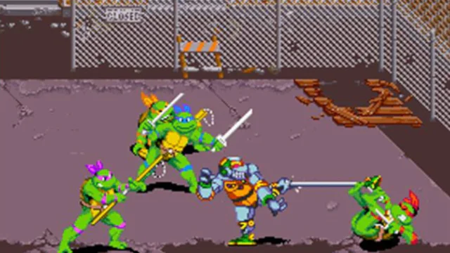 Teenage Mutant Ninja Turtles IV: Turtles in Time - Screenshot 2