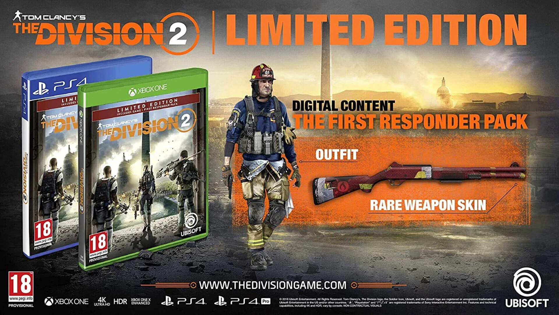 Tom Clancy's The Division 2: Limited Edition Game Details & Rankings ...