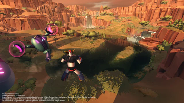 UFO Robot Grendizer: The Feast of the Wolves - Screenshot 1