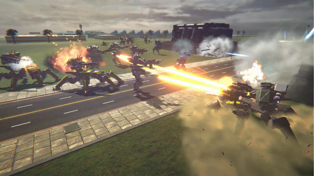 Custom Mech Wars - Screenshot 3