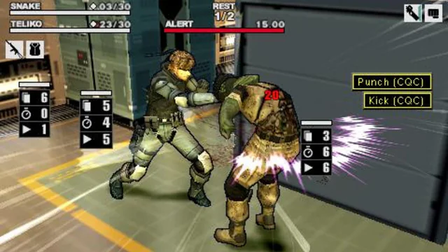 Metal Gear Acid 2 - Screenshot 1