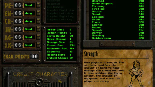 Fallout: A Post Nuclear Role Playing Game - Screenshot 1